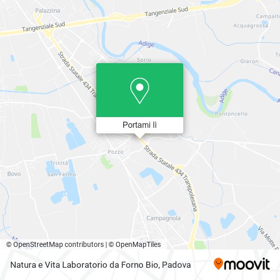 Mappa Natura e Vita Laboratorio da Forno Bio