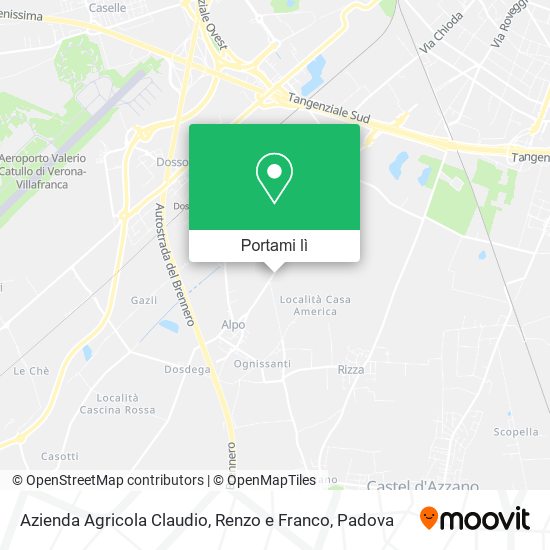 Mappa Azienda Agricola Claudio, Renzo e Franco