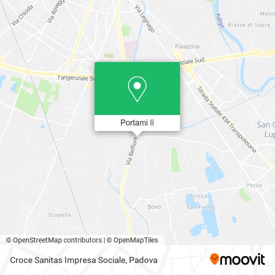 Mappa Croce Sanitas Impresa Sociale
