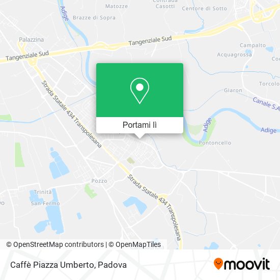 Mappa Caffè Piazza Umberto