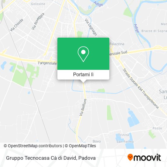 Mappa Gruppo Tecnocasa Cà di David