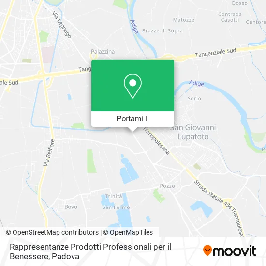 Mappa Rappresentanze Prodotti Professionali per il Benessere