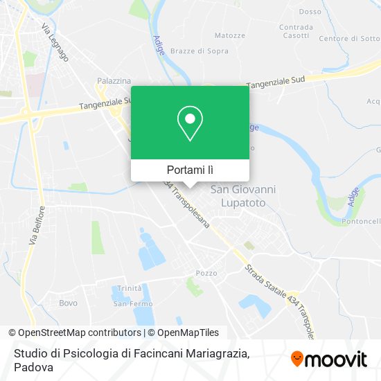Mappa Studio di Psicologia di Facincani Mariagrazia