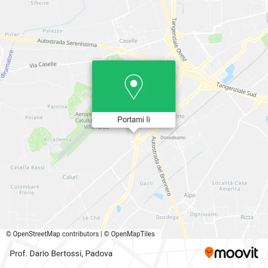 Mappa Prof. Dario Bertossi