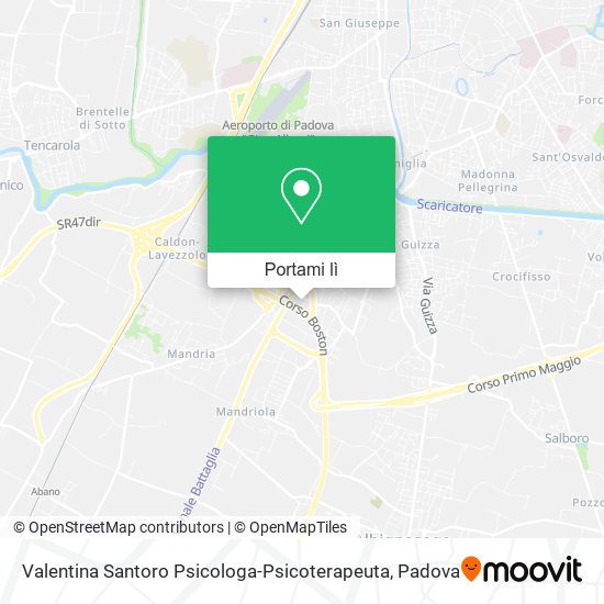 Mappa Valentina Santoro Psicologa-Psicoterapeuta