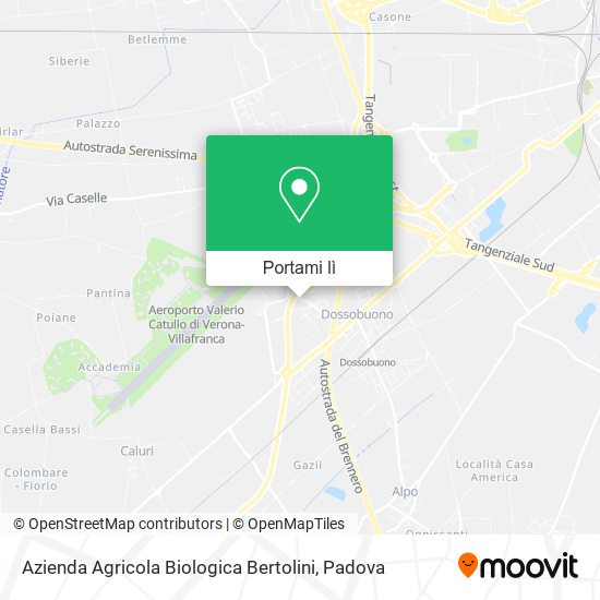 Mappa Azienda Agricola Biologica Bertolini