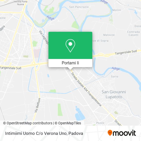 Mappa Intimiimi Uomo C/o Verona Uno