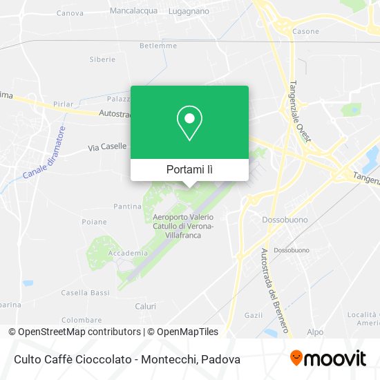 Mappa Culto Caffè Cioccolato - Montecchi