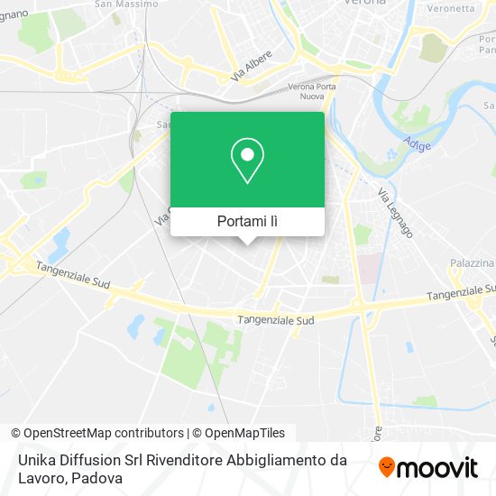 Mappa Unika Diffusion Srl Rivenditore Abbigliamento da Lavoro