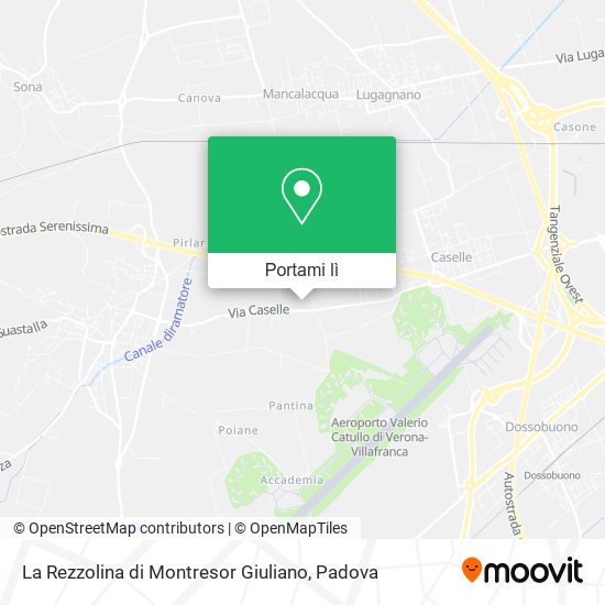 Mappa La Rezzolina di Montresor Giuliano