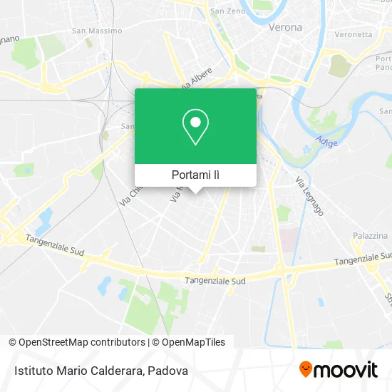 Mappa Istituto Mario Calderara