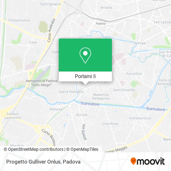 Mappa Progetto Gulliver Onlus