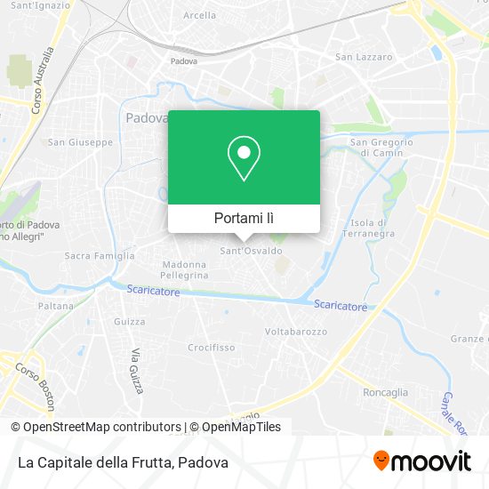 Mappa La Capitale della Frutta