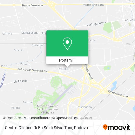 Mappa Centro Olistico Ri.En.Sè di Silvia Tosi