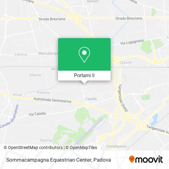 Mappa Sommacampagna Equestrian Center
