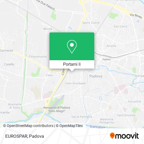 Mappa EUROSPAR