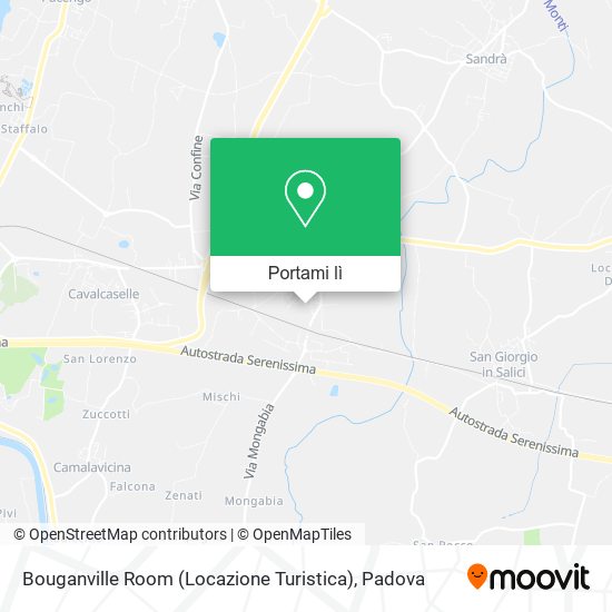 Mappa Bouganville Room (Locazione Turistica)