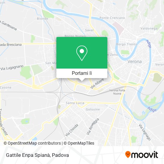 Mappa Gattile Enpa Spianà