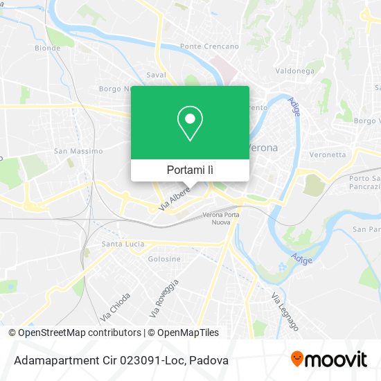 Mappa Adamapartment Cir 023091-Loc