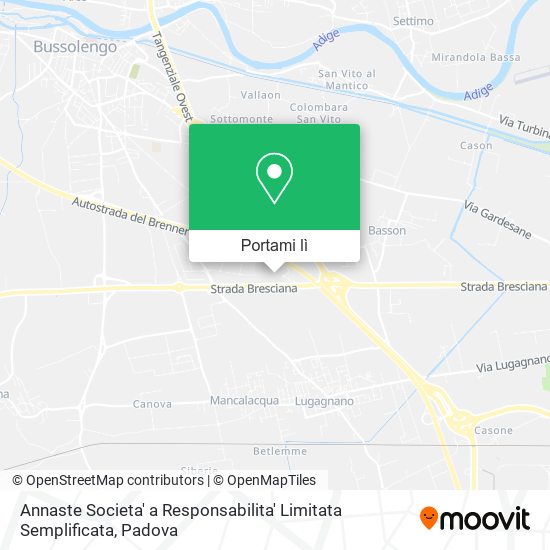 Mappa Annaste Societa' a Responsabilita' Limitata Semplificata