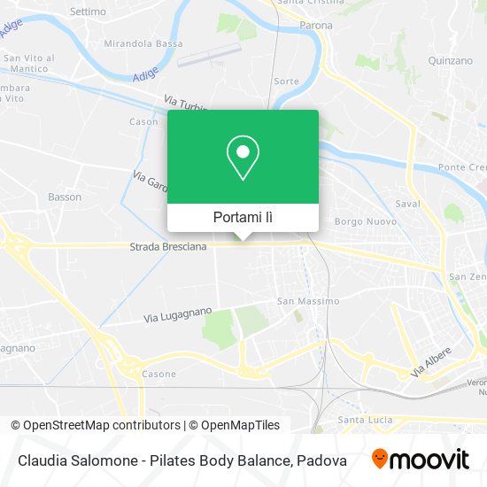 Mappa Claudia Salomone - Pilates Body Balance