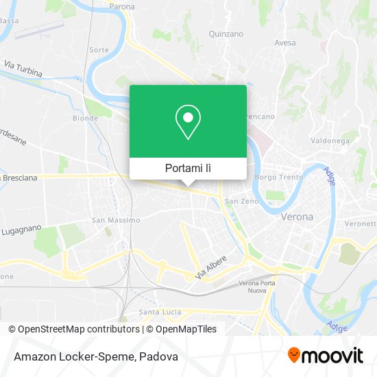 Mappa Amazon Locker-Speme