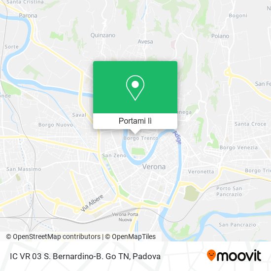 Mappa IC VR 03 S. Bernardino-B. Go TN