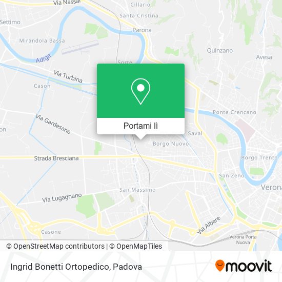 Mappa Ingrid Bonetti Ortopedico