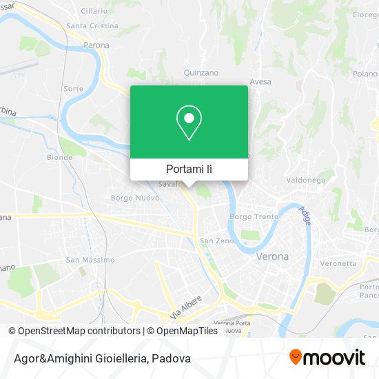 Mappa Agor&Amighini Gioielleria