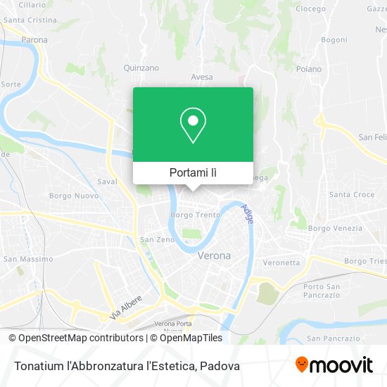 Mappa Tonatium l'Abbronzatura l'Estetica