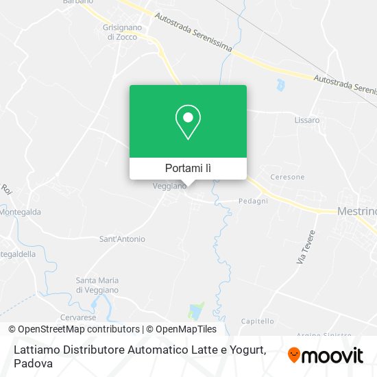 Mappa Lattiamo Distributore Automatico Latte e Yogurt