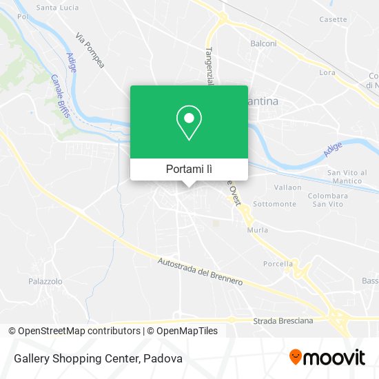 Mappa Gallery Shopping Center