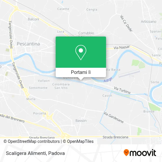 Mappa Scaligera Alimenti
