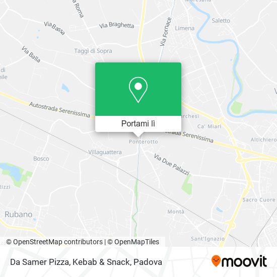Mappa Da Samer Pizza, Kebab & Snack