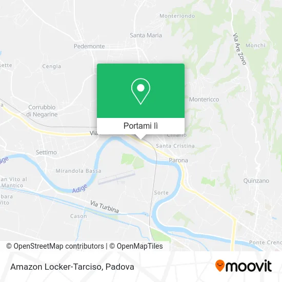 Mappa Amazon Locker-Tarciso