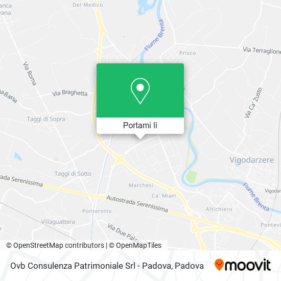 Mappa Ovb Consulenza Patrimoniale Srl - Padova