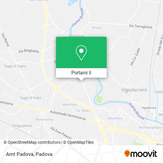 Mappa Amt Padova