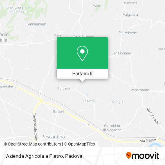 Mappa Azienda Agricola a Pietro