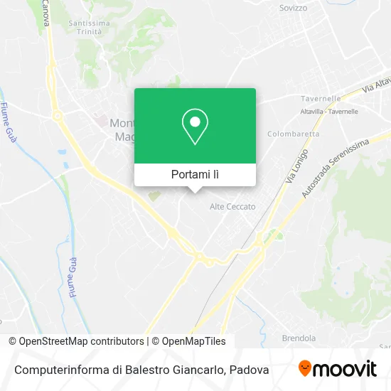 Mappa Computerinforma di Balestro Giancarlo