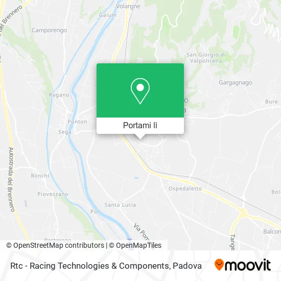 Mappa Rtc - Racing Technologies & Components