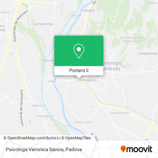 Mappa Psicologa Veronica Savoia