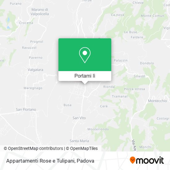 Mappa Appartamenti Rose e Tulipani