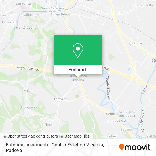 Mappa Estetica Lineamenti - Centro Estetico Vicenza