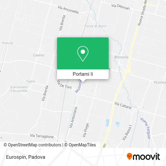 Mappa Eurospin