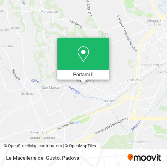 Mappa Le Macellerie del Gusto