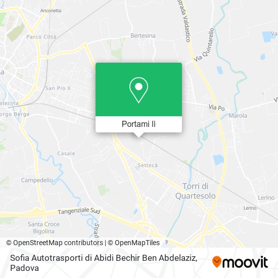 Mappa Sofia Autotrasporti di Abidi Bechir Ben Abdelaziz