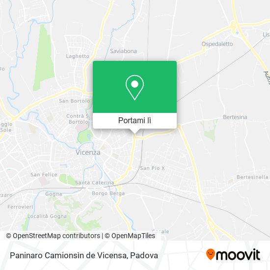 Mappa Paninaro Camionsìn de Vicensa