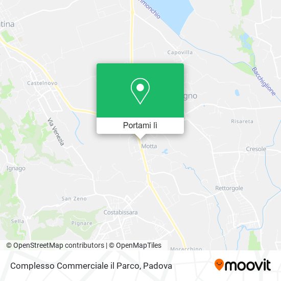 Mappa Complesso Commerciale il Parco