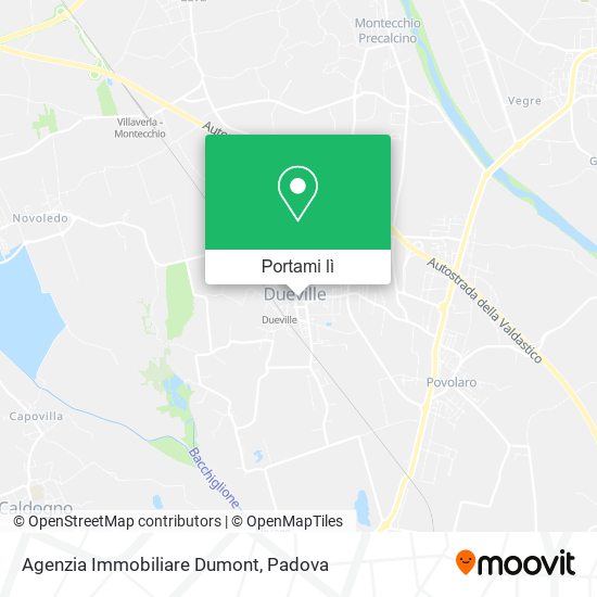 Mappa Agenzia Immobiliare Dumont