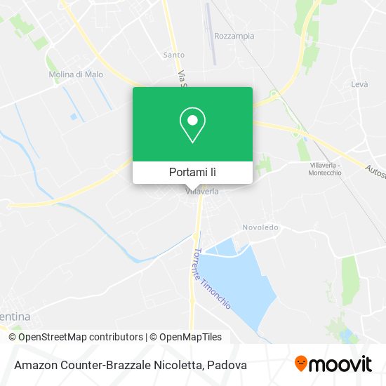 Mappa Amazon Counter-Brazzale Nicoletta